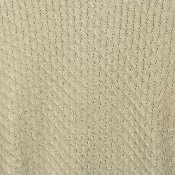 Cashmere Blend Turtleneck Sweater Womens Large Cream New WOT Canhcostier - Picture 5 of 8